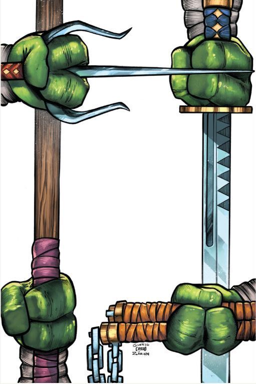 TMNT #20 - GARRETT GUNN - 300TH ISSUE - 2 COVER SET