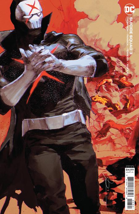 SUICIDE SQUAD #3 CVR B GERALD PAREL CARD STOCK VAR