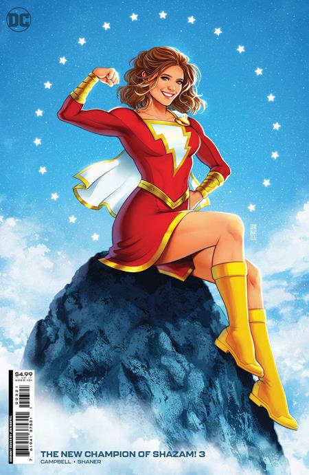 NEW CHAMPION OF SHAZAM #3 (OF 4) CVR B JEN BARTEL CARD STOCK VAR