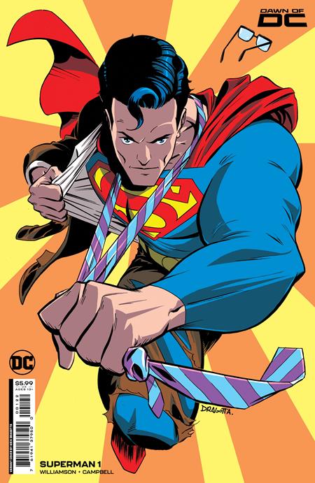 SUPERMAN #1 CVR J NICK DRAGOTTA CARD STOCK VAR - KEY ISSUE