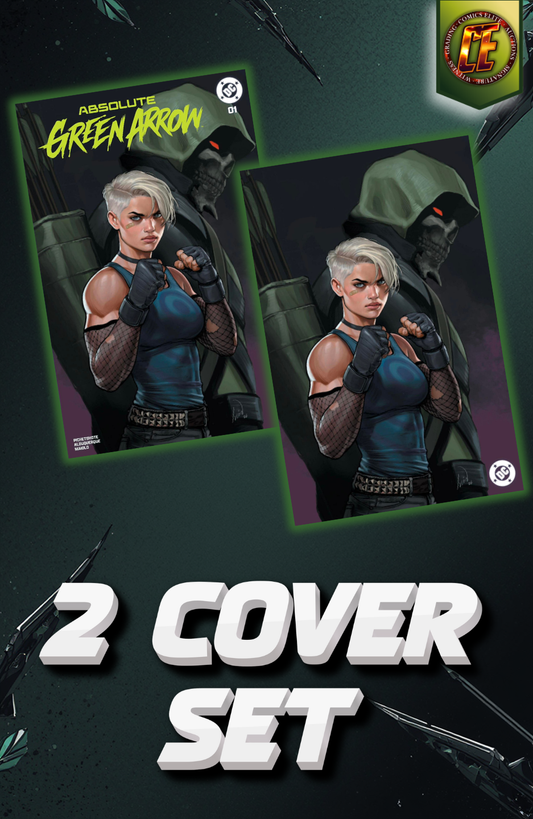 ABSOLUTE GREEN ARROW #1 - IVAN TALAVERA - TRADE AND VIRGIN SET