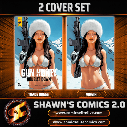 GUN HONEY DOUBLES DOWN #1 - IVAN TALAVERA - 2 COVER SET