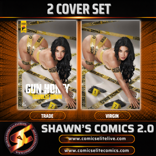 GUN HONEY DOUBLES DOWN - SHIKARII - A & B COVER SET