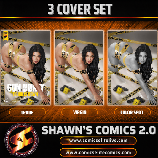 GUN HONEY DOUBLES DOWN - SHIKARII - A, B, & C COVER BUNDLE