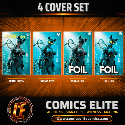 ABSOLUTE CATWOMAN #1 - MIKE MAYHEW - A, B, C, & D BUNDLE