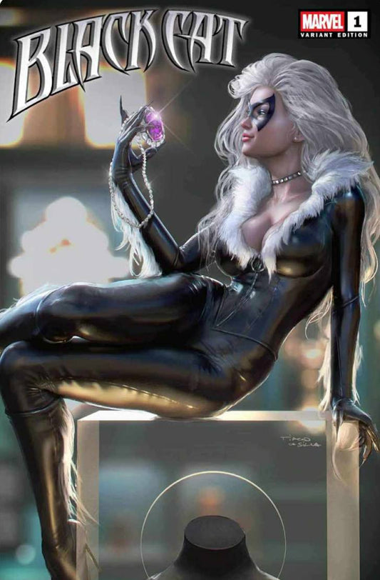 BLACK CAT #1 TIAGO DA SILVA - ALPHA - TORONTO FAN EXPO - TRADE DRESS - LTD 3000