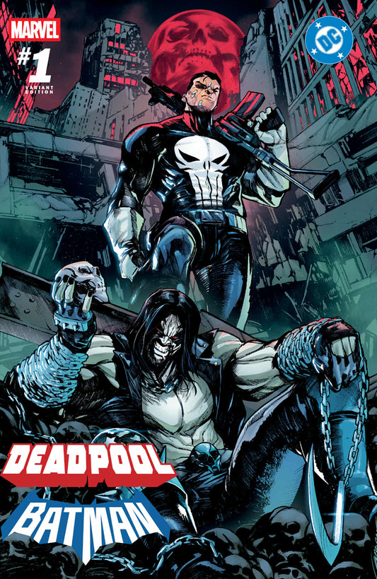 MARVEL/DC: DEADPOOL/BATMAN #1 CAPPUCCIO - ALPHA - TRADE DRESS - LTD 3000