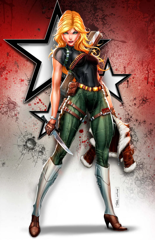 G.I. JOE #10 JAMIE TYNDALL - 616 SHARED EXCLUSIVE - VIRGIN - LTD 750