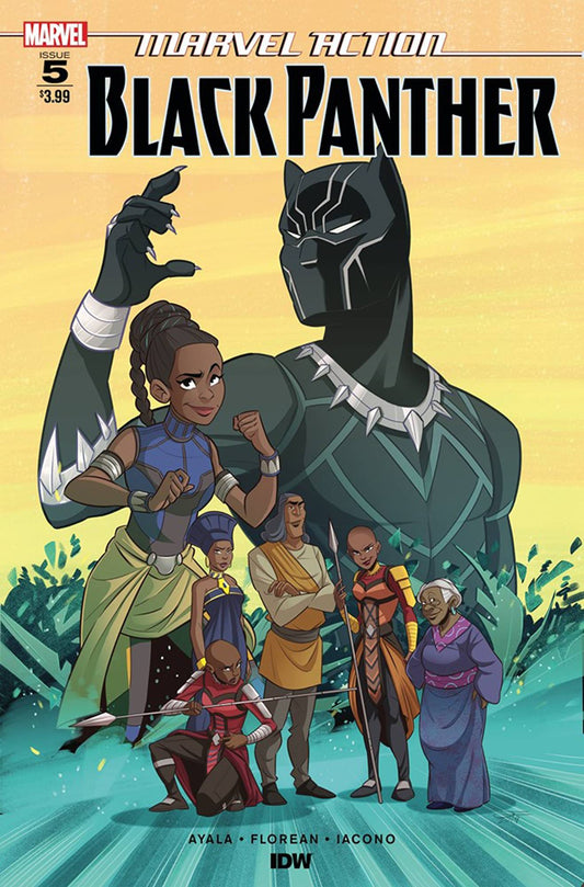 MARVEL ACTION BLACK PANTHER #5 FLOREAN