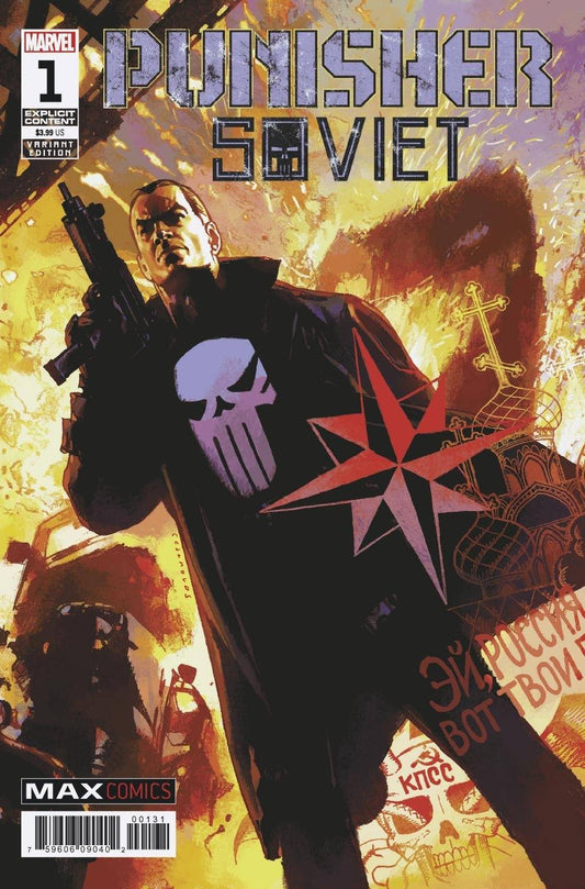 PUNISHER SOVIET #1 (OF 6) CASANOVAS VAR (MR) - KEY ISSUE