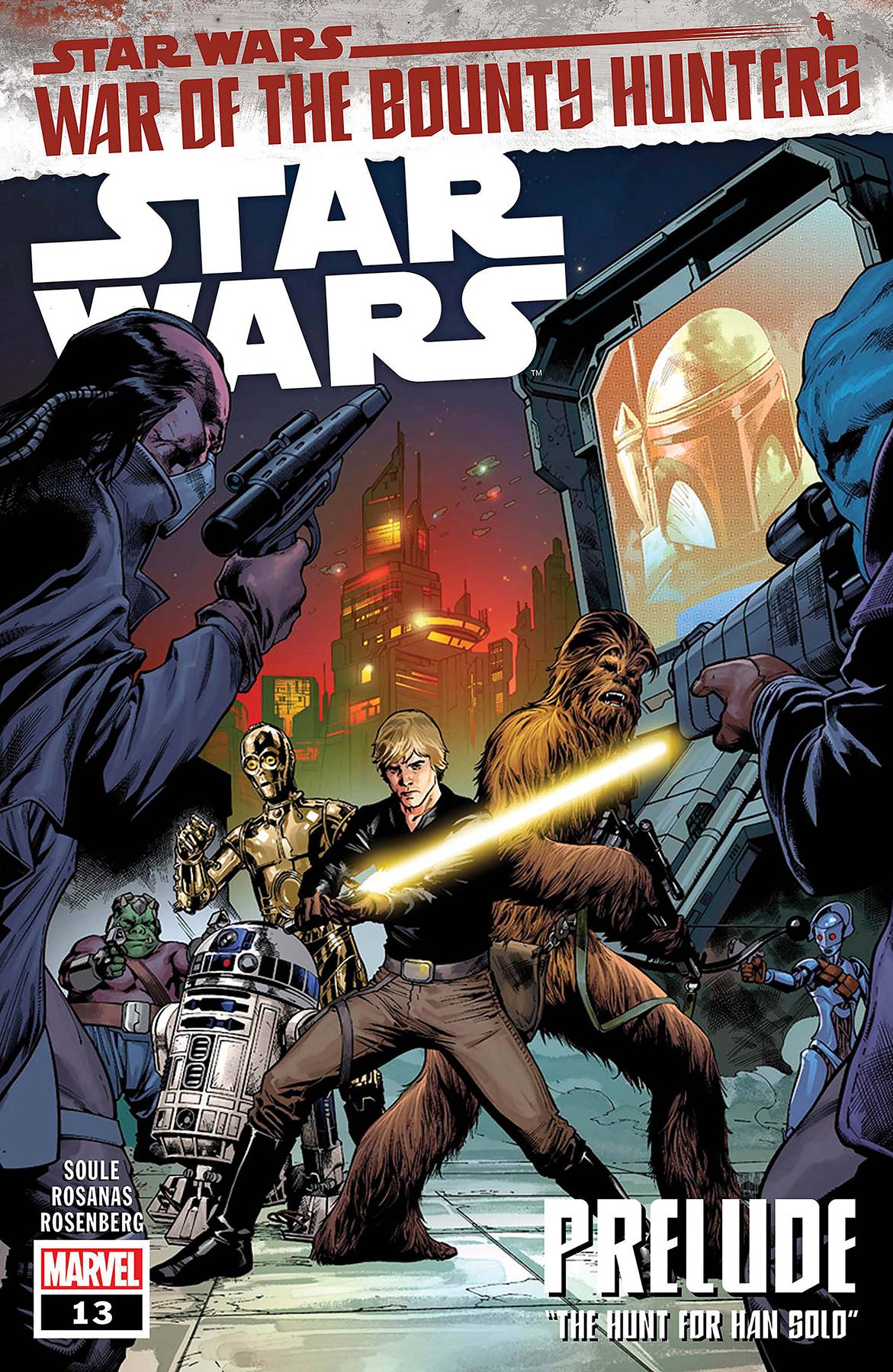 STAR WARS WAR OF BOUNTY HUNTER #13