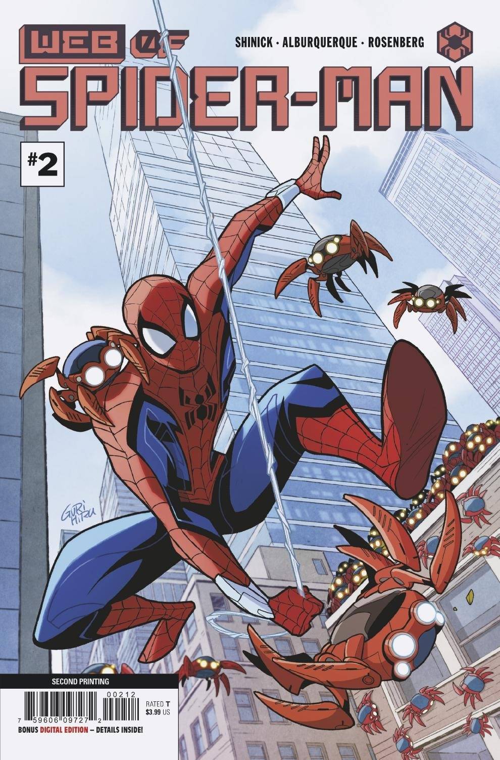 WEB OF SPIDER-MAN #2 (OF 5) 2ND PTG VAR