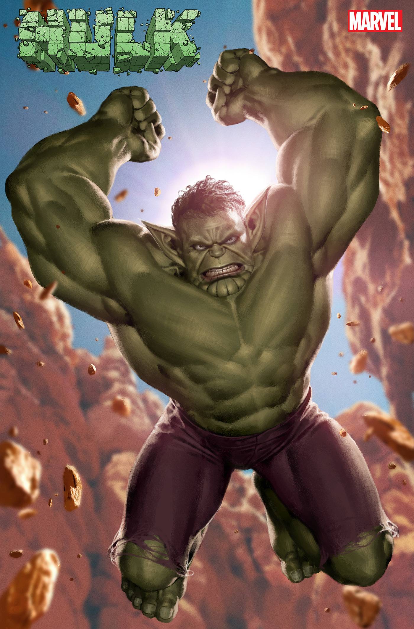 HULK #7 YOON SKRULL VAR