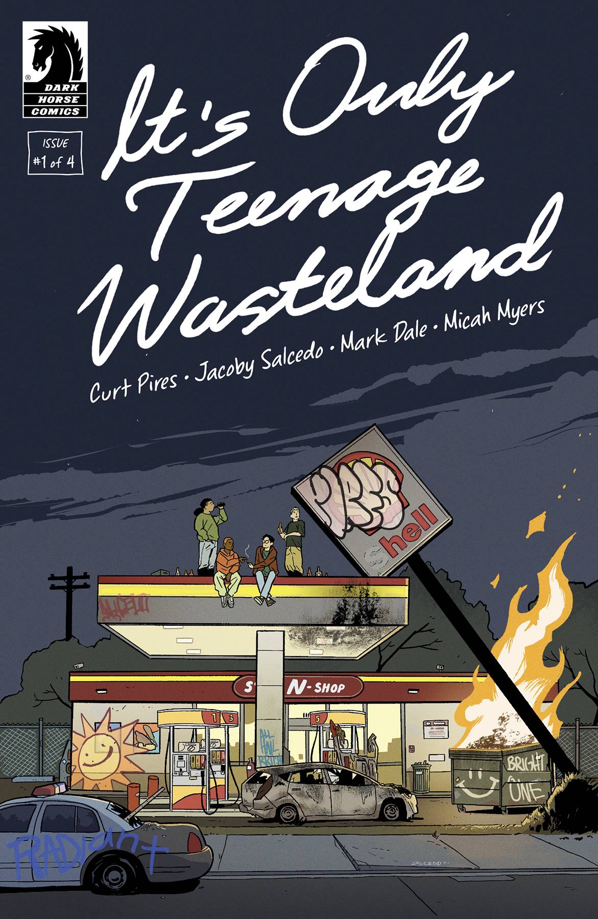 ITS ONLY TEENAGE WASTELAND #1 CVR A SALCEDO