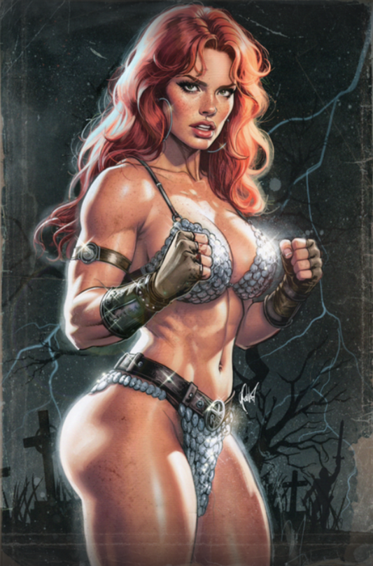 RED SONJA SHE-DEVIL WITH A SWORD #1 - CEDRIC POULAT