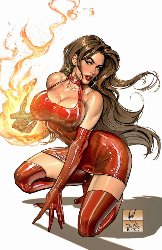 WITCHBLADE #14 CEDRIC POULAT - 616 SHARED EXCLUSIVE - RED HOMAGE - LTD 500