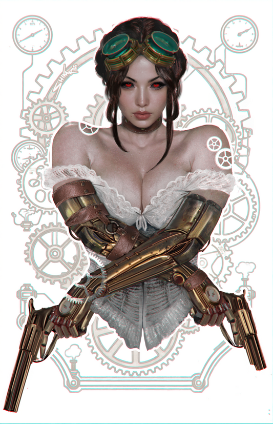 LADY MECHANIKA: THE MECHANICAL MENAGERIE #1 - SHIKARII - LTD 500