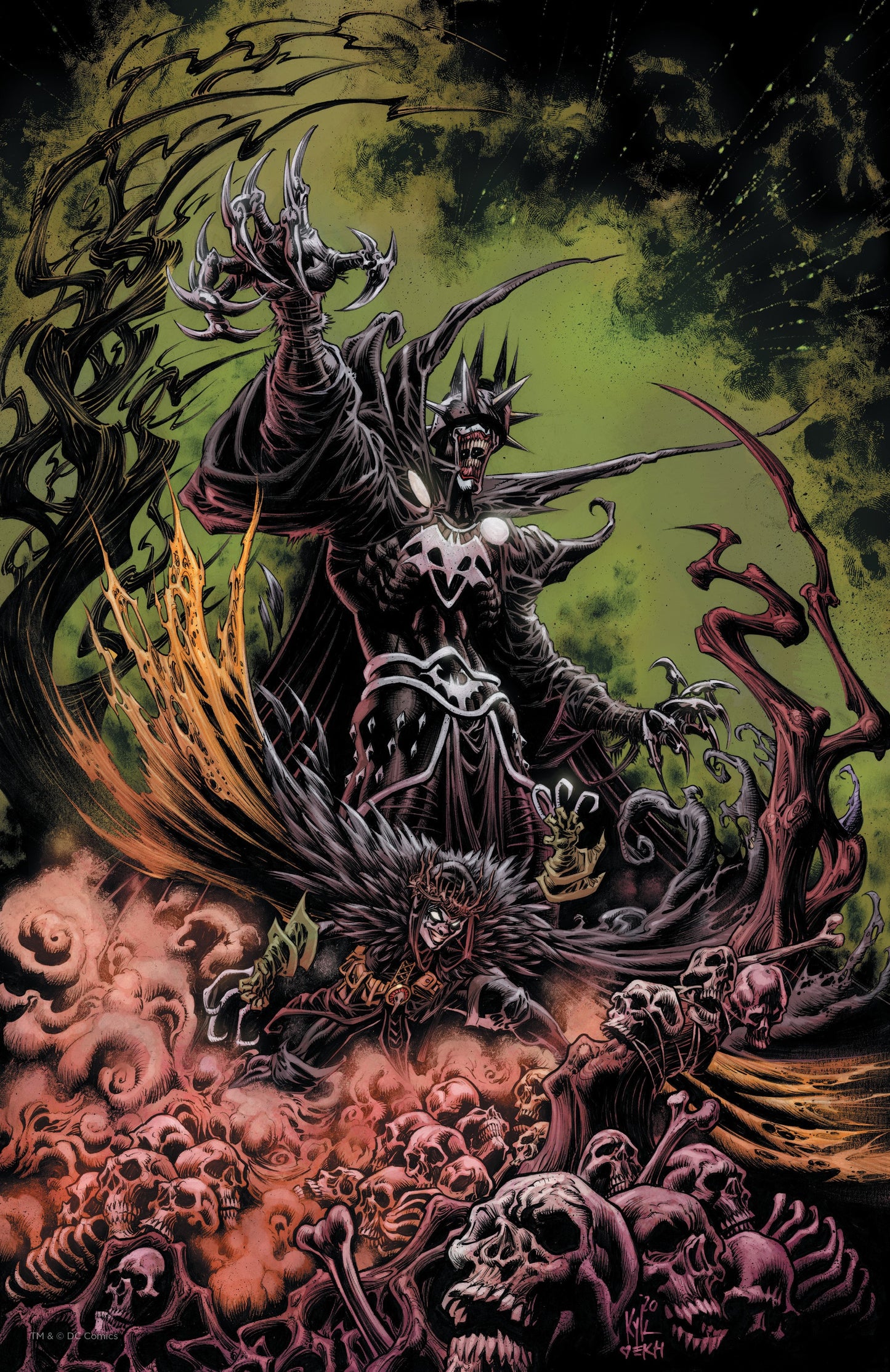 DARK NIGHTS DEATH METAL #6 KYLE HOTZ VIRGIN