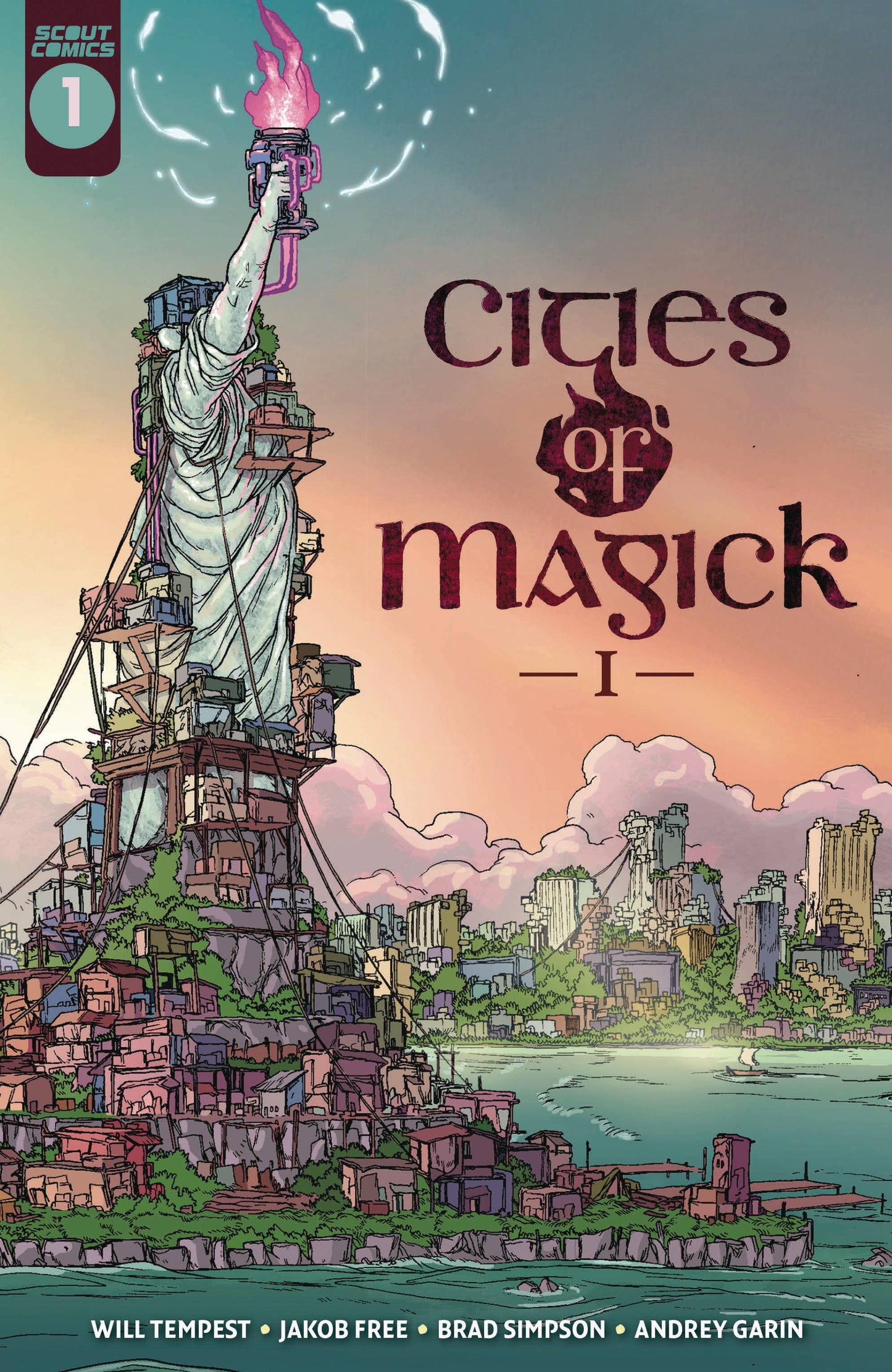 CITIES OF MAGICK #1 CVR A TEMPEST